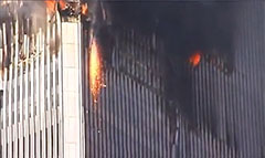 molten metal pouring from wtc2 31ce0