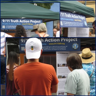 911TAP Truth Booth Debuts at Portland Street Fairs