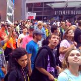 9/11 Truth Outreach at the People’s Climate Change March in New York City or “Look Up! Look Up!”